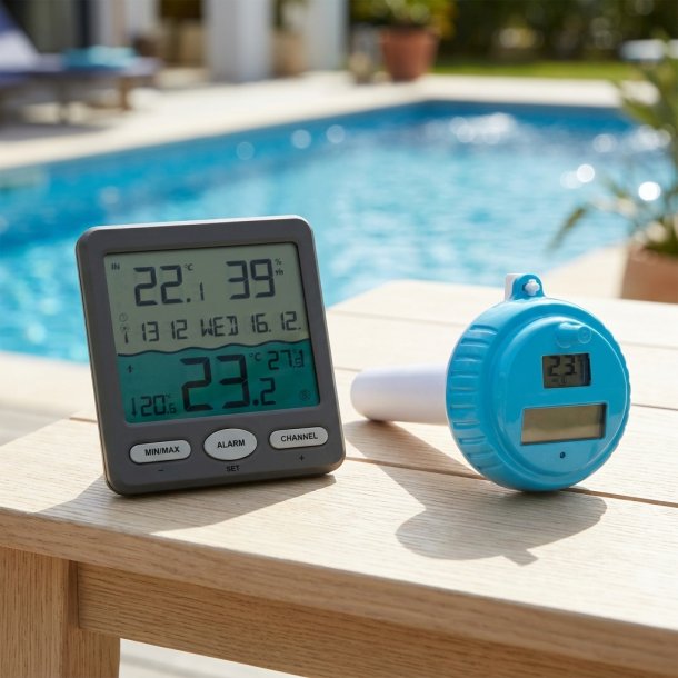 Digital Pool Termometer Tr&aring;dl&oslash;s model Venedig